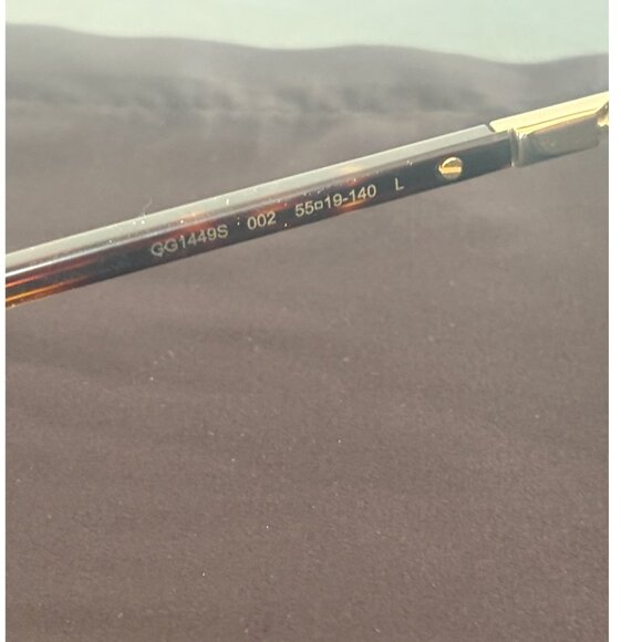 GUCCI Square Tortoise Sunglasses (GG1449S 002) - Picture 5 of 8